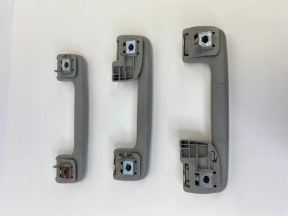 2010-2017 CHEVROLET EQUINOX LH RH INTERIOR ROOF GRAB HANDLES SET OF 3 GRAY OEM