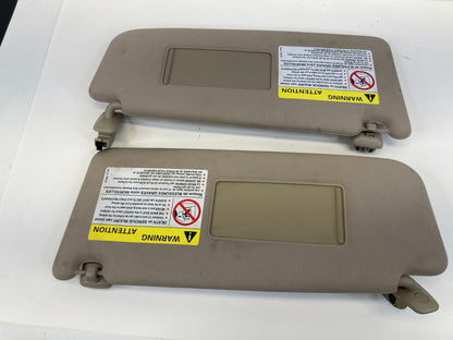 1998-2004 Audi A6 Quattro Sunvisor Left & Right Sun Visor Set Cloth w /Homelink