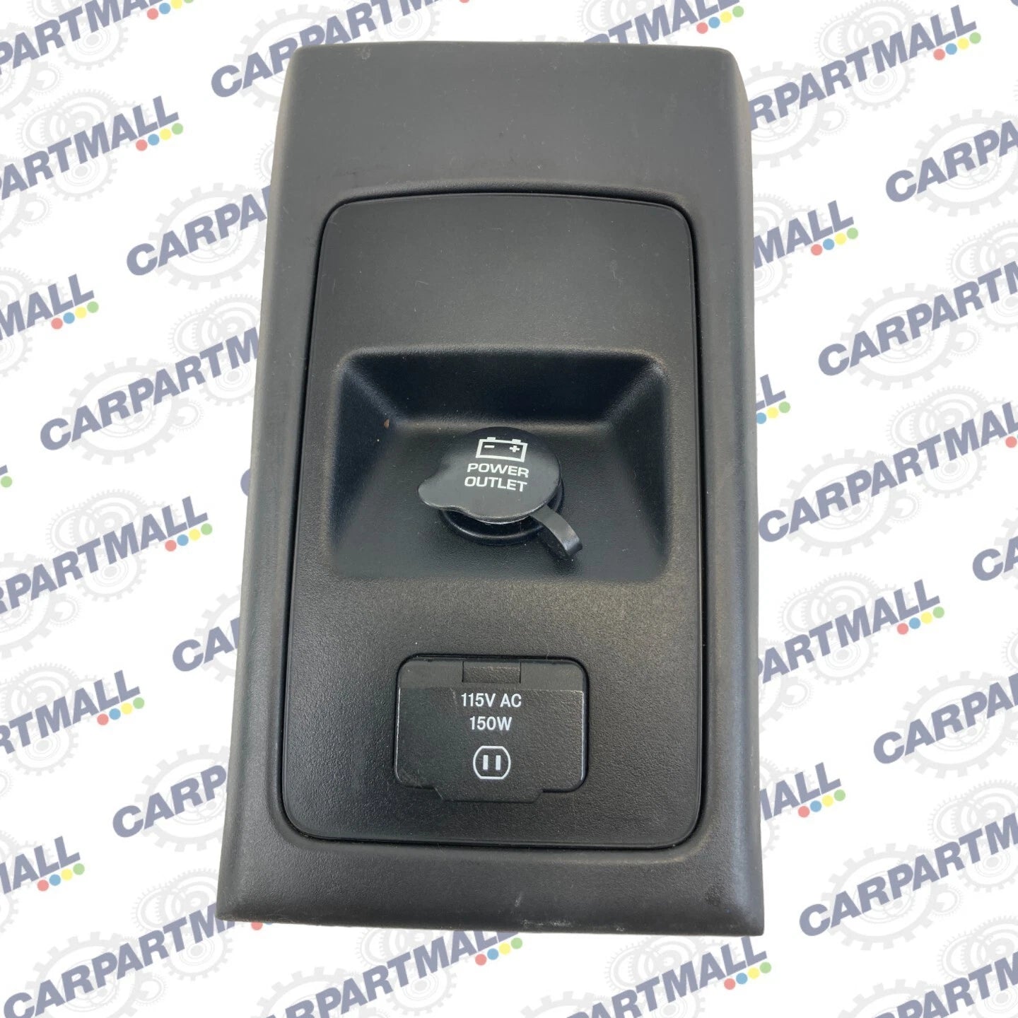 2009 2010 DODGE JOURNEY REAR CENTER CONSOLE POWER OUTLET BEZEL TRIM 100001080