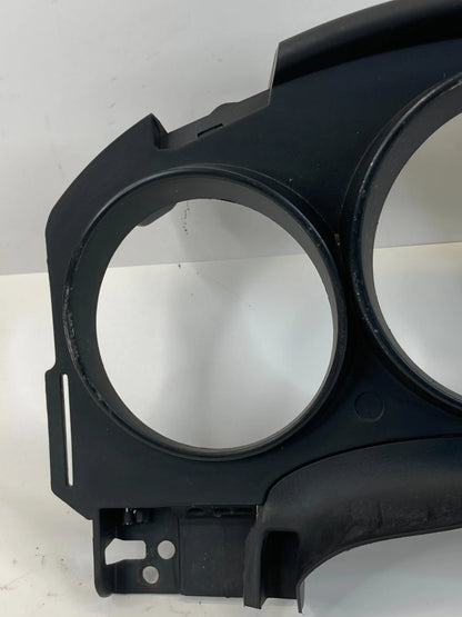 07-09 DODGE CALIBER INSTRUMENT PANEL SPEEDOMETER CLUSTER BEZEL TRIM 1AV62TRMABA
