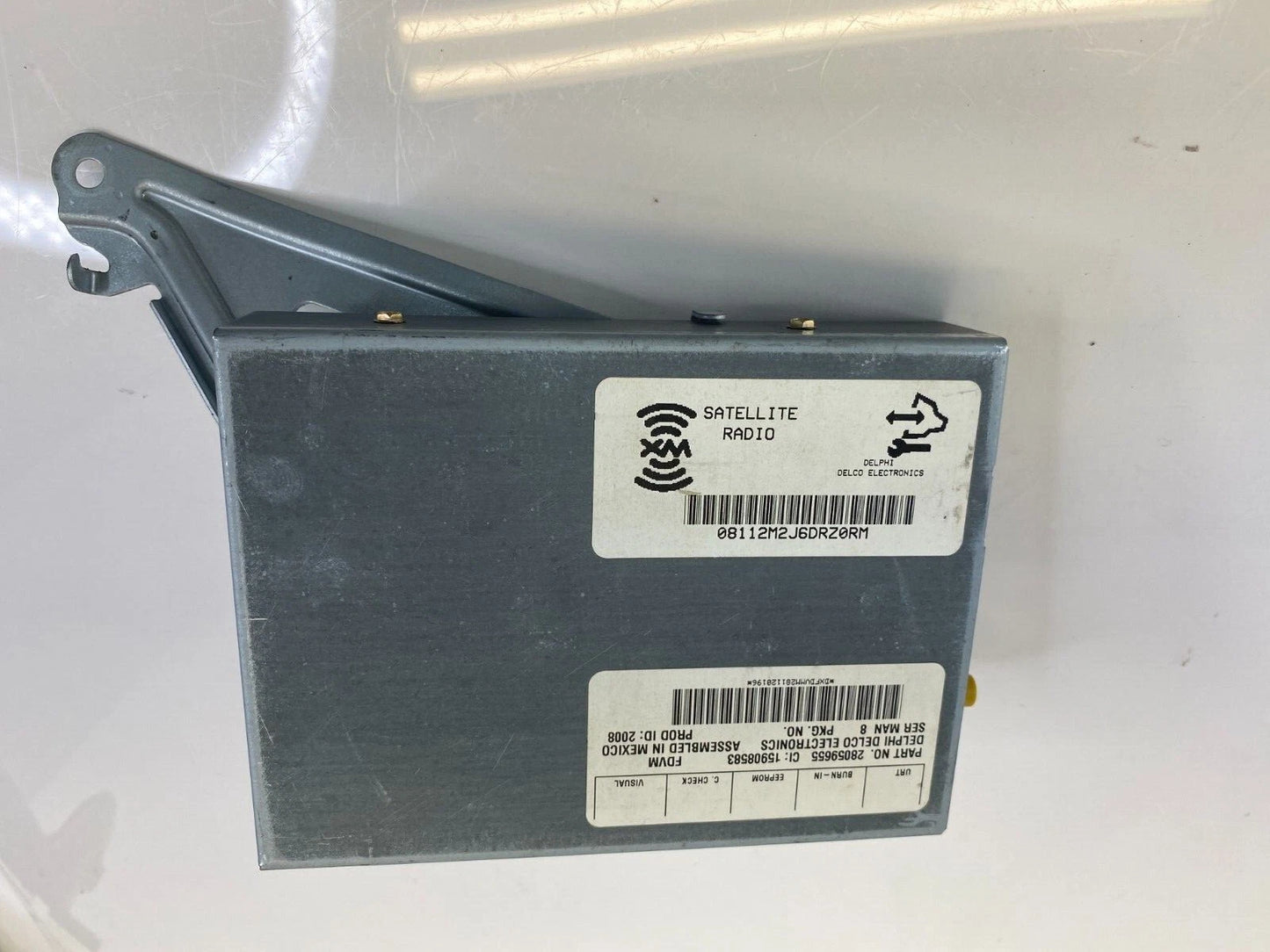 2009 2010 PONTIAC VIBE SATELLITE RADIO AUDIO CONTROL UNIT MODULE 28059655 OEM