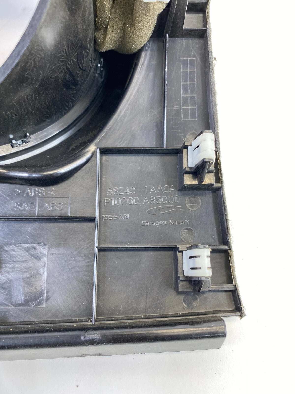 2009-2014 NISSAN MURANO SPEEDOMETER INSTRUMENT CLUSTER DASH BEZEL 68240-1AA0A