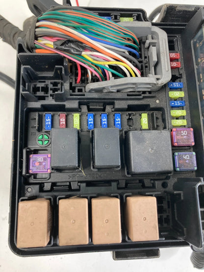 11-14 HYUNDAI SONATA 2.4L A/T ENGINE COMPARTMENT BATTERY FUSE RELAY JUNCTION OEM