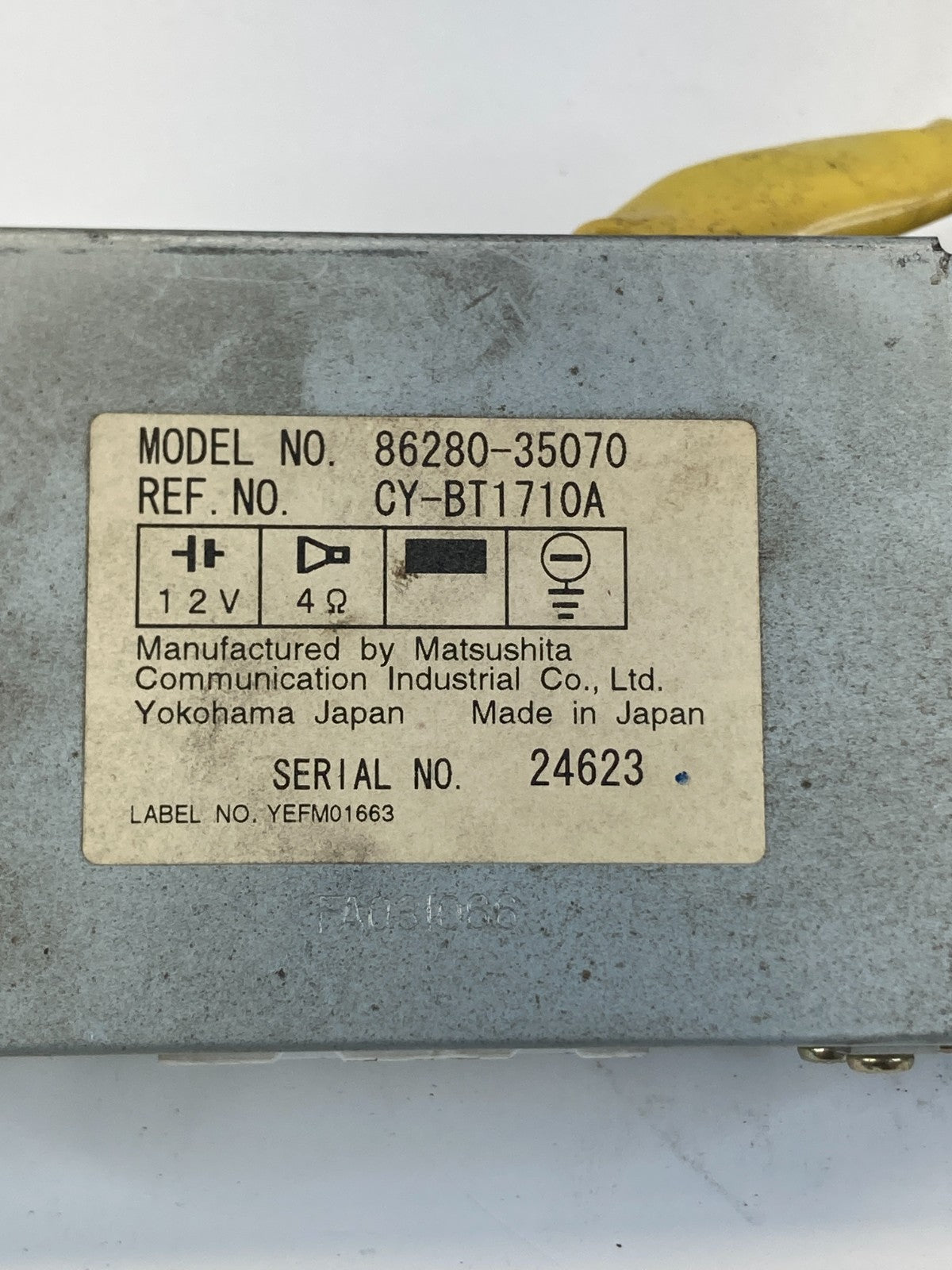 1996-2000 Toyota 4Runner Radio Audio Amplifier Module AMP 86280-35070 OEM