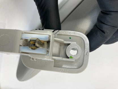 2014-2018 MAZDA 3 SUN VISOR SHADE PAIR SET DRIVER & PASSENGER SIDES GRAY OEM