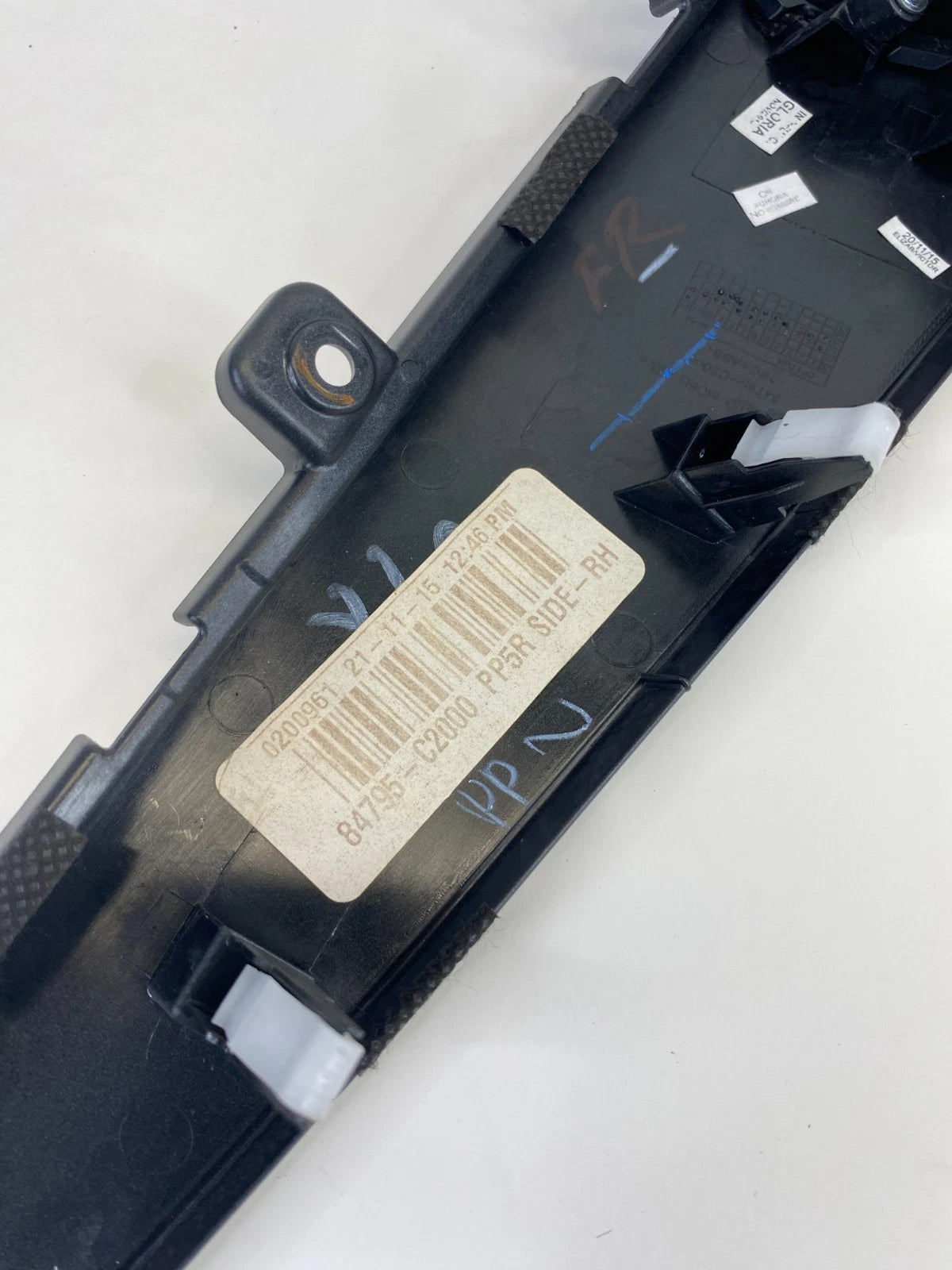 2015-2017 Hyundai Sonata Dash Right Passenger Panel Bezel Trim w/ Air Vent OEM