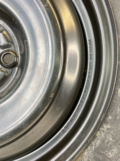 2012-2018 FORD FOCUS EMERGENCY SPARE TIRE WHEEL COMPACT DONUT T125/80/R16