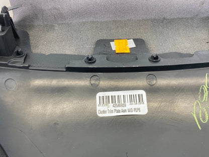 2017-2022 Chevrolet Trax Dash Cluster Trim Bezel w/ Upper Steering Column Cover