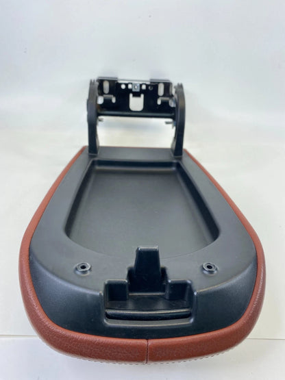 2011-2014 BMW X3 2015-2018 X4 FRONT CENTER CONSOLE ARMREST COVER LID RED-BROWN