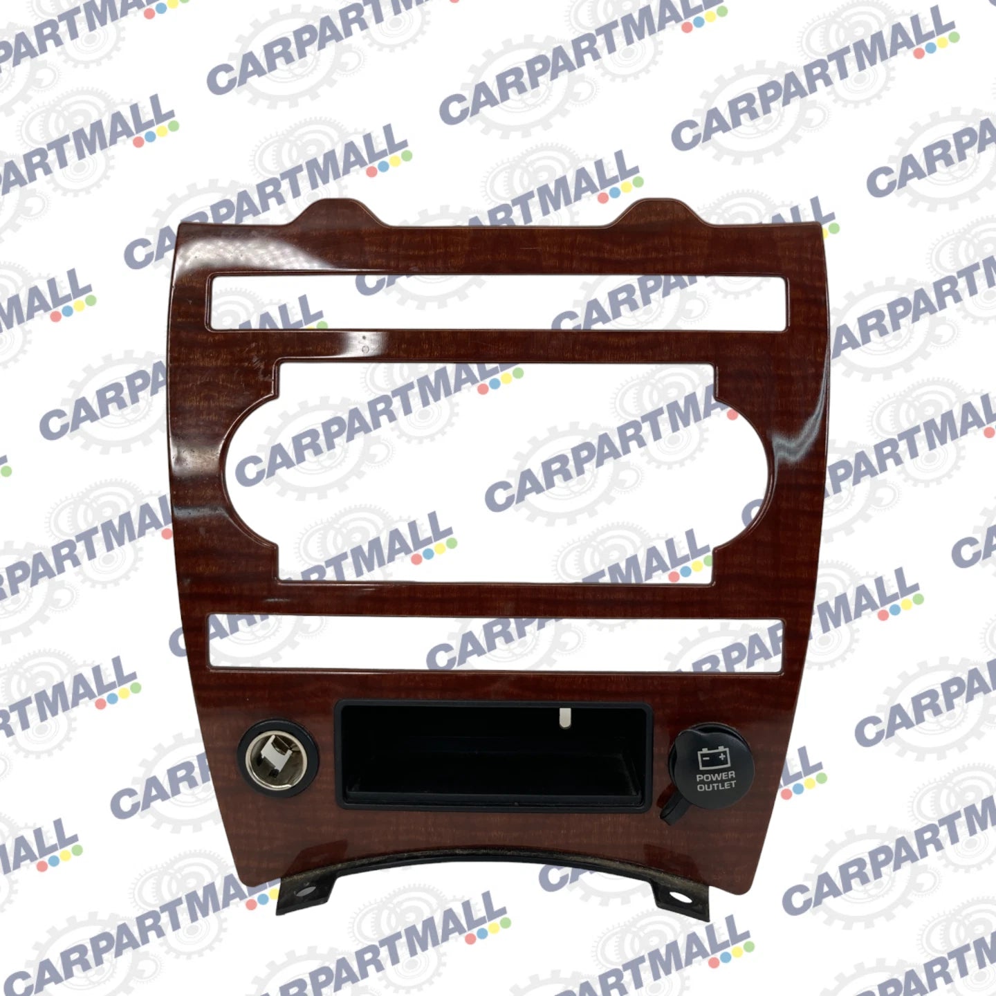 2005-2007 JEEP GRAND CHEROKEE INSTRUMENT PANEL BEZEL W/ POWER OUTLET X35008103