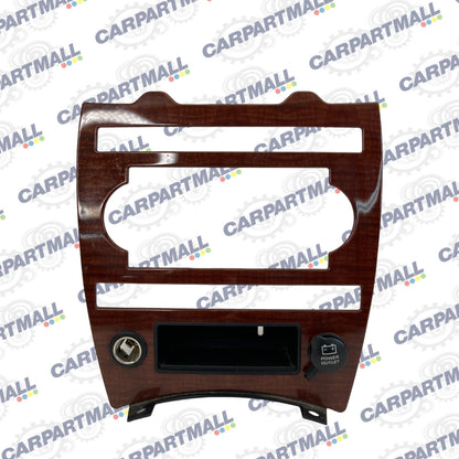 2005-2007 JEEP GRAND CHEROKEE INSTRUMENT PANEL BEZEL W/ POWER OUTLET X35008103