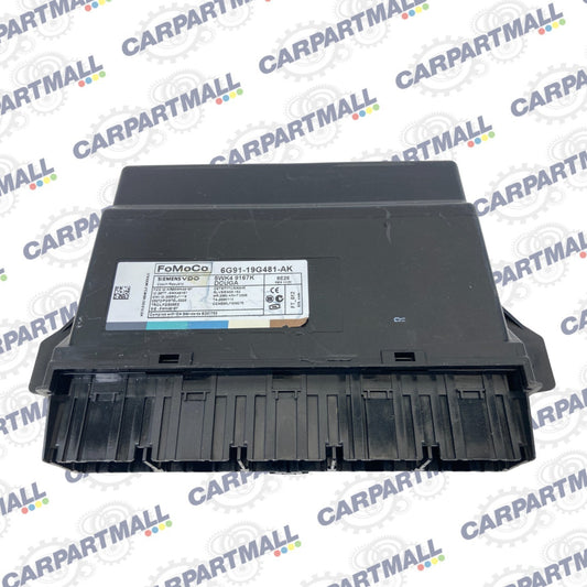 09-12 Jaguar XF XFR 4.2L Keyless Entry Theft Locking Control Module 8G9119G481AK