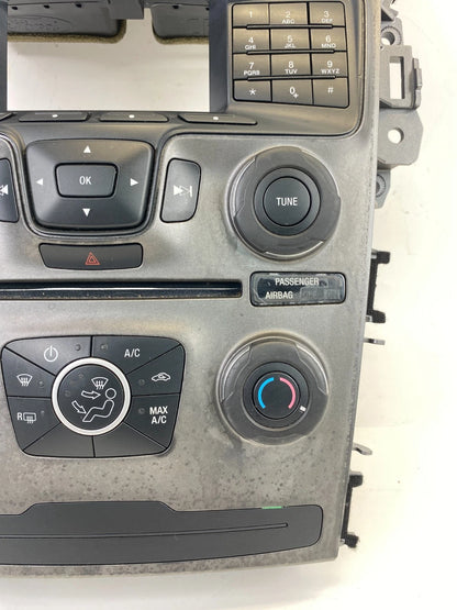 13-15 FORD EXPLORER RADIO DASH BEZEL CLIMATE CONTROL PANEL W/ VENT DB5T18A802DB