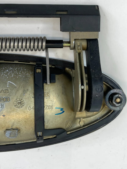 03-06 SAAB 9-3 93 SEDAN REAR LEFT SIDE OUTSIDE OUTER DOOR HANDLE 12759018 OEM