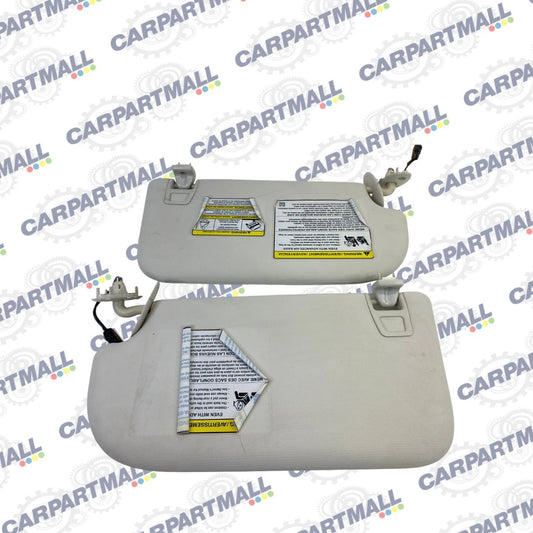 2013-2019 Ford Escape Left & Right Sunvisor Sun Visor W/ Mirror Set Pair OEM