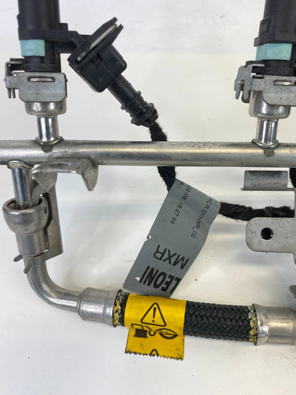 12-18 CHEVY SONIC 11-15 CRUZE 1.8L ENGINE FUEL INJECTION RAIL W/ INJECTORS ASSY