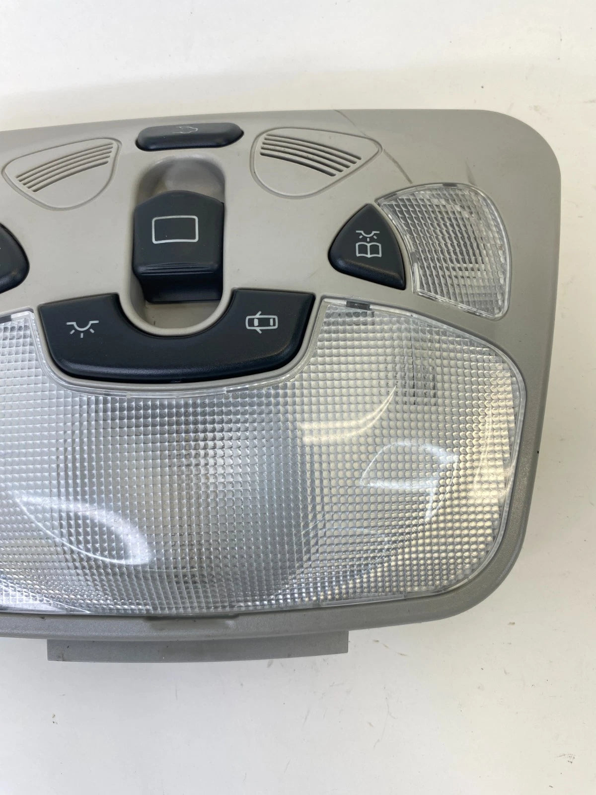 01-05 MERCEDES-BENZ C240 FR OVERHEAD DOME LAMP LIGHT CONSOLE 20382036017E94 OEM