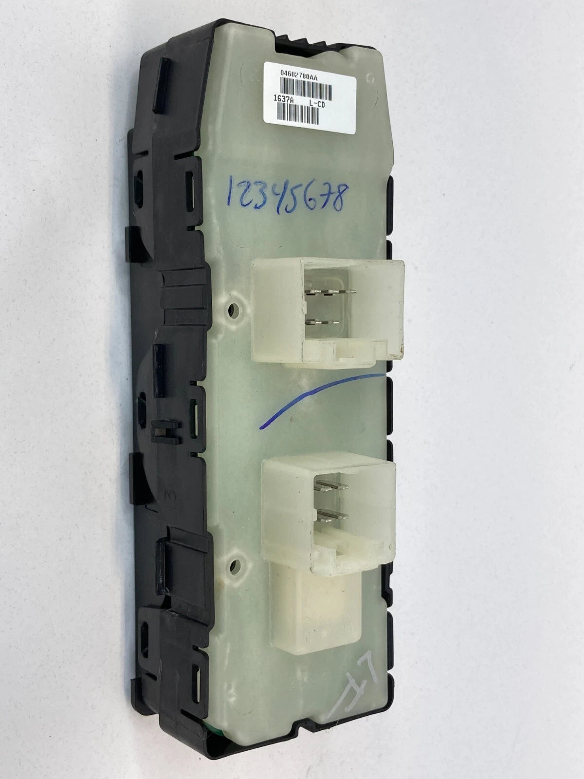 07-10 CHRYSLER SEBRING 11-17 PATRIOT LEFT MASTER WINDOW CONTROL SWITCH 4602780AA