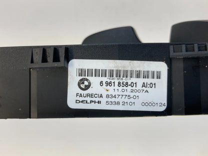 2004-2007 BMW 525I E60 FRONT RIGHT POWER SEAT SWITCH MEMORY OEM 6-961-858-01