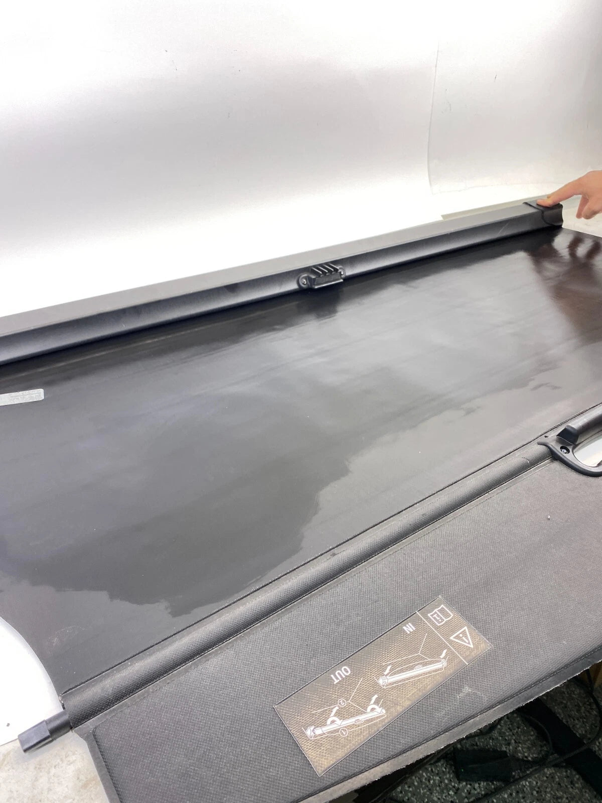 2011-2017 BMW X3 REAR TRUNK CARGO COVER RETRACTABLE LUGGAGE SHADE OEM