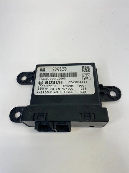 2011 2012 2013 BUICK REGAL PARKING PARK ASSIST CONTROL MODULE 20925650 OEM