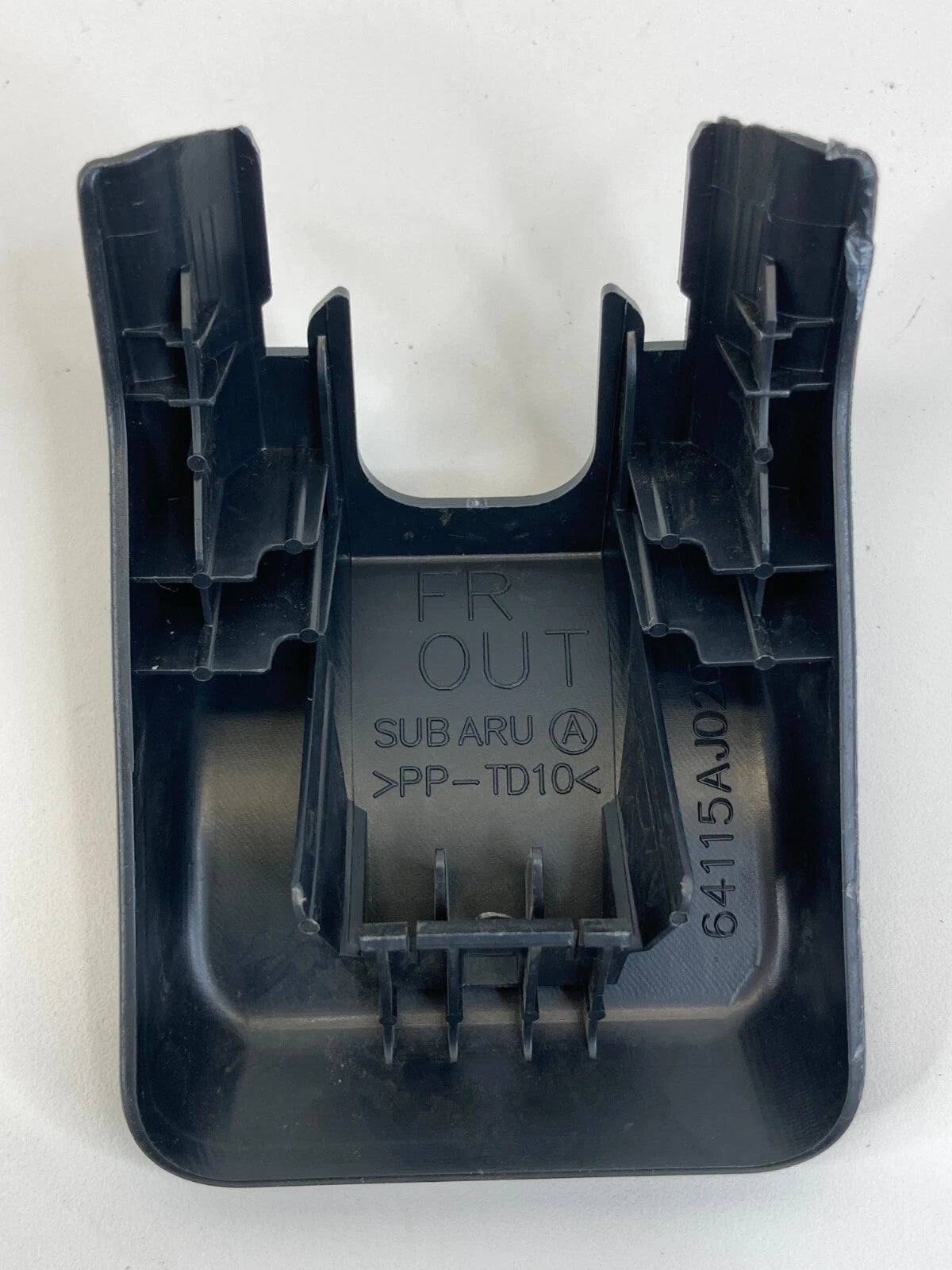 10-14 SUBARU LEGACY FRONT RIGHT SIDE SEAT OUTER TRACK RAIL COVER 64115-AJ020 OEM