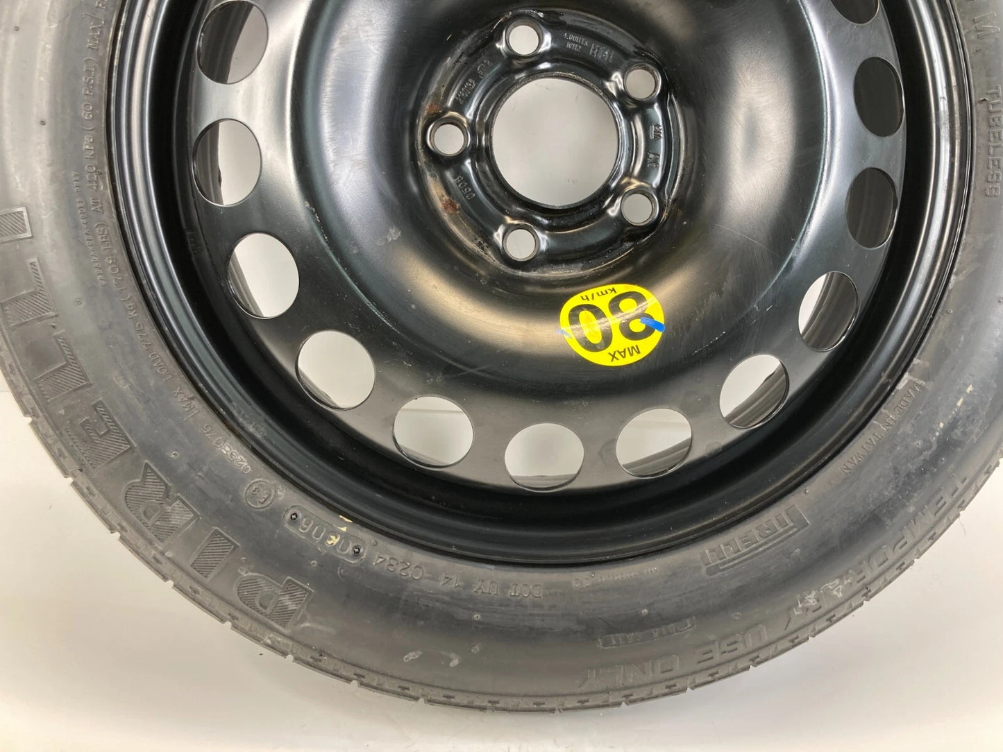 2003-2011 SAAB 9-3 93 SPARE TIRE RIM COMPACT DONUT T125/85R16 99M PIRELLI OEM