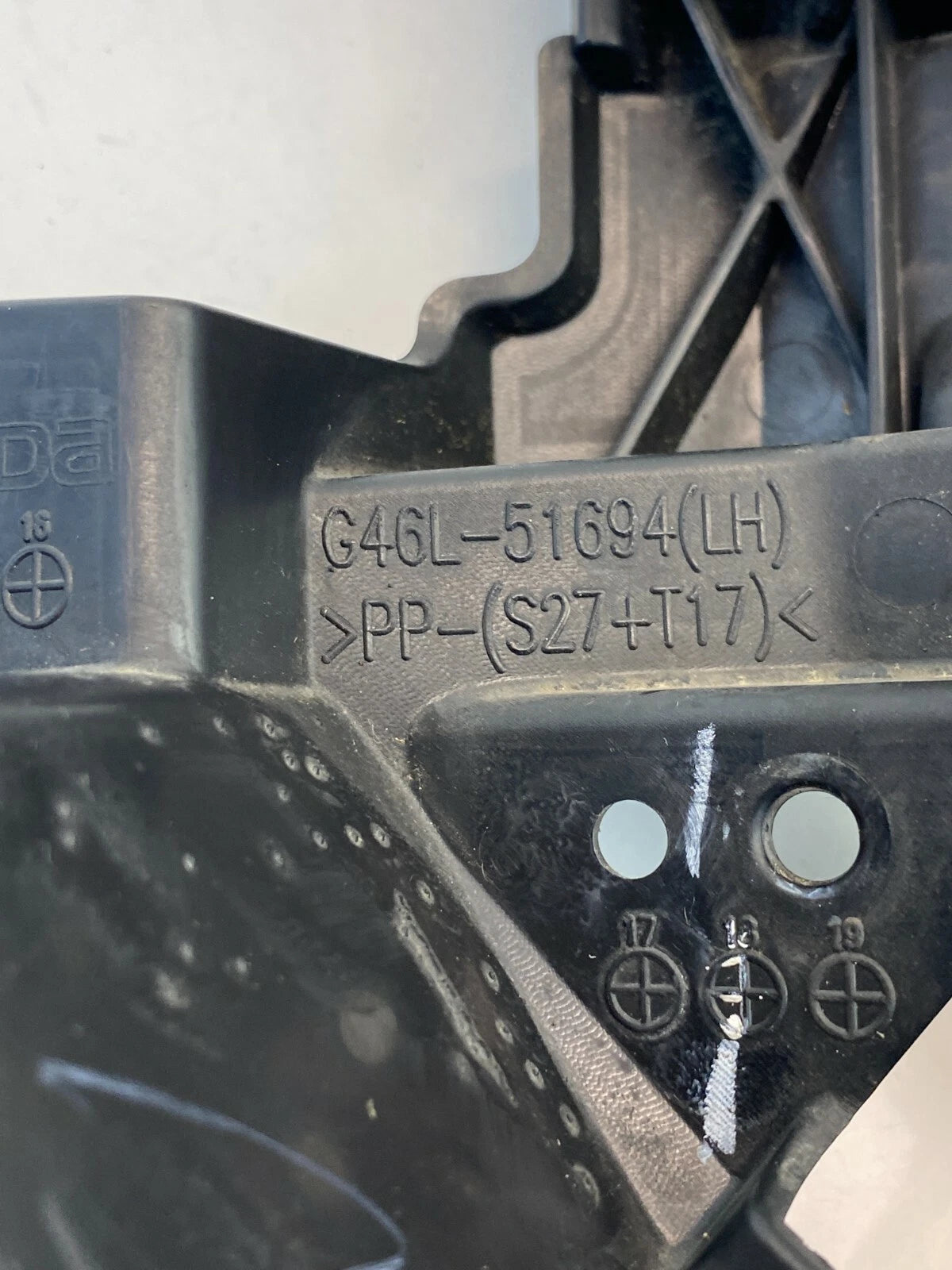 2016 2017 MAZDA6 MAZDA 6 SEDAN LEFT DRIVER SIDE FOG LIGHT LAMP W/ BRACKET OEM