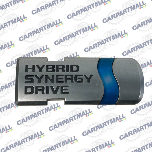 04-09 TOYOTA PRIUS REAR HYBRID SYNERGY DRIVE LOGO EMBLEM BADGE SYMBOL 7544147020
