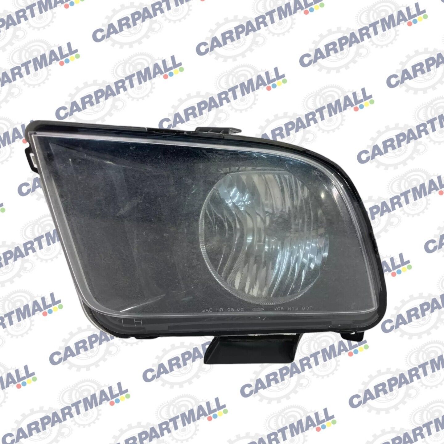 07-09 Ford Mustang Convertible Left Driver Side Headlight Headlamp 7R33-13006-A