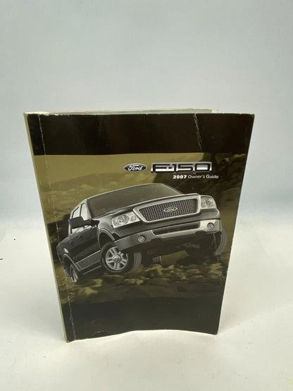 2007 FORD F-150 FX4 CREW CAB OWNERS MANUAL WARRANTY GUIDE SET W/ CASE OEM