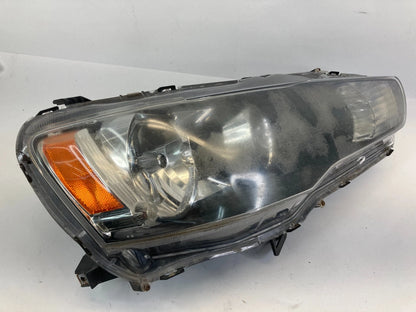 08-15 MITSUBISHI LANCER FRONT RIGHT HEADLIGHT HEADLAMP HALOGEN 9955949700 OEM