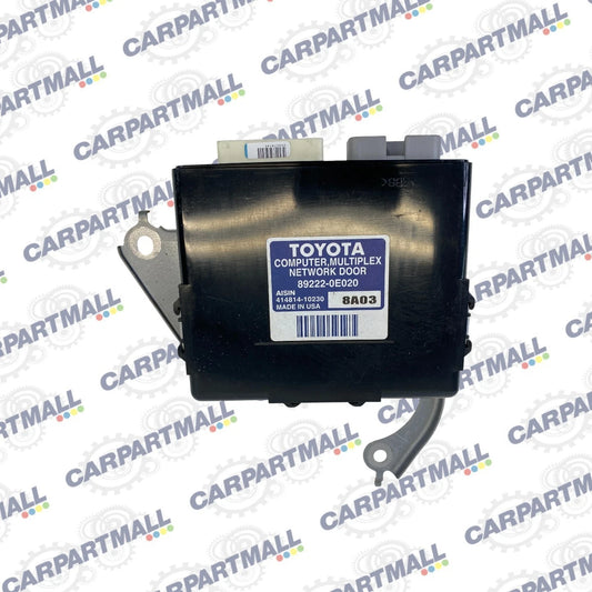 2007-2009 LEXUS RX350 3.5L MULTIPLEX NETWORK DOOR CONTROL MODULE 89940-48070 OEM