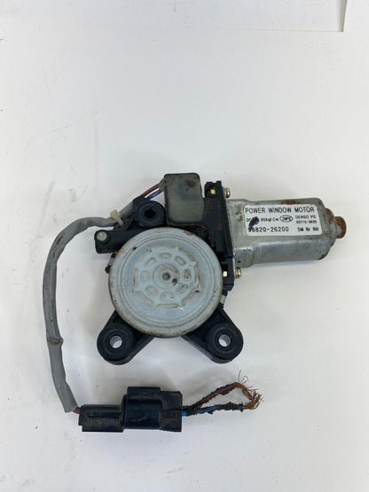 01-06 Hyundai Santa Fe Rear Right Back Side Power Window Motor 98820-26200 OEM