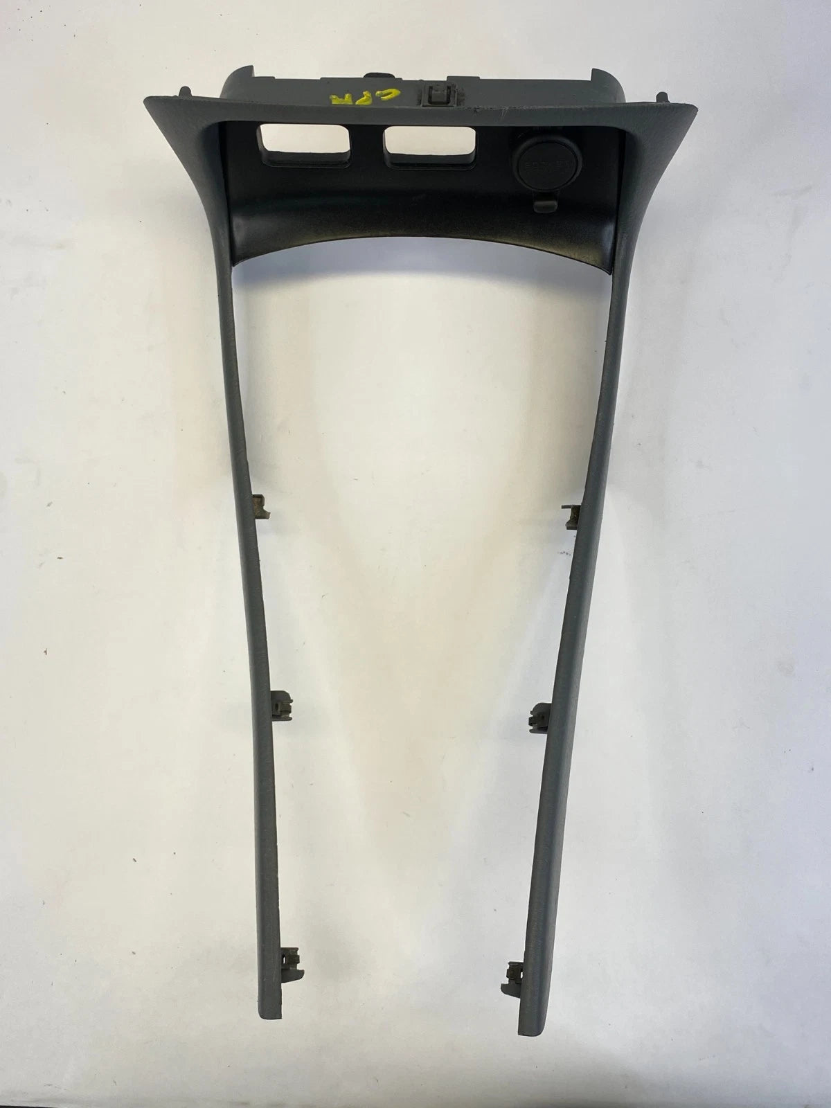 2001-2005 HONDA CIVIC SEDAN A/T FRONT CENTER CONSOLE TRIM PANEL W/ 12V SOCKET