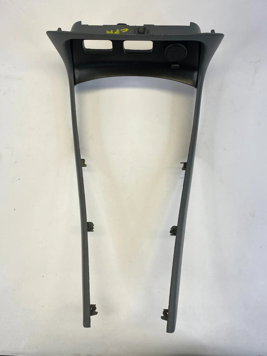 2001-2005 HONDA CIVIC SEDAN A/T FRONT CENTER CONSOLE TRIM PANEL W/ 12V SOCKET