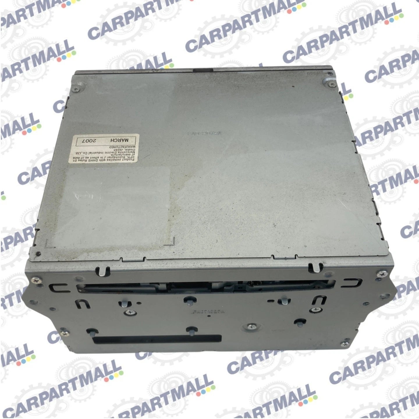 2005-2007 INFINITI G35 SEDAN AM FM 6 DISC CD PLAYER RADIO UNIT FF012025A1 OEM