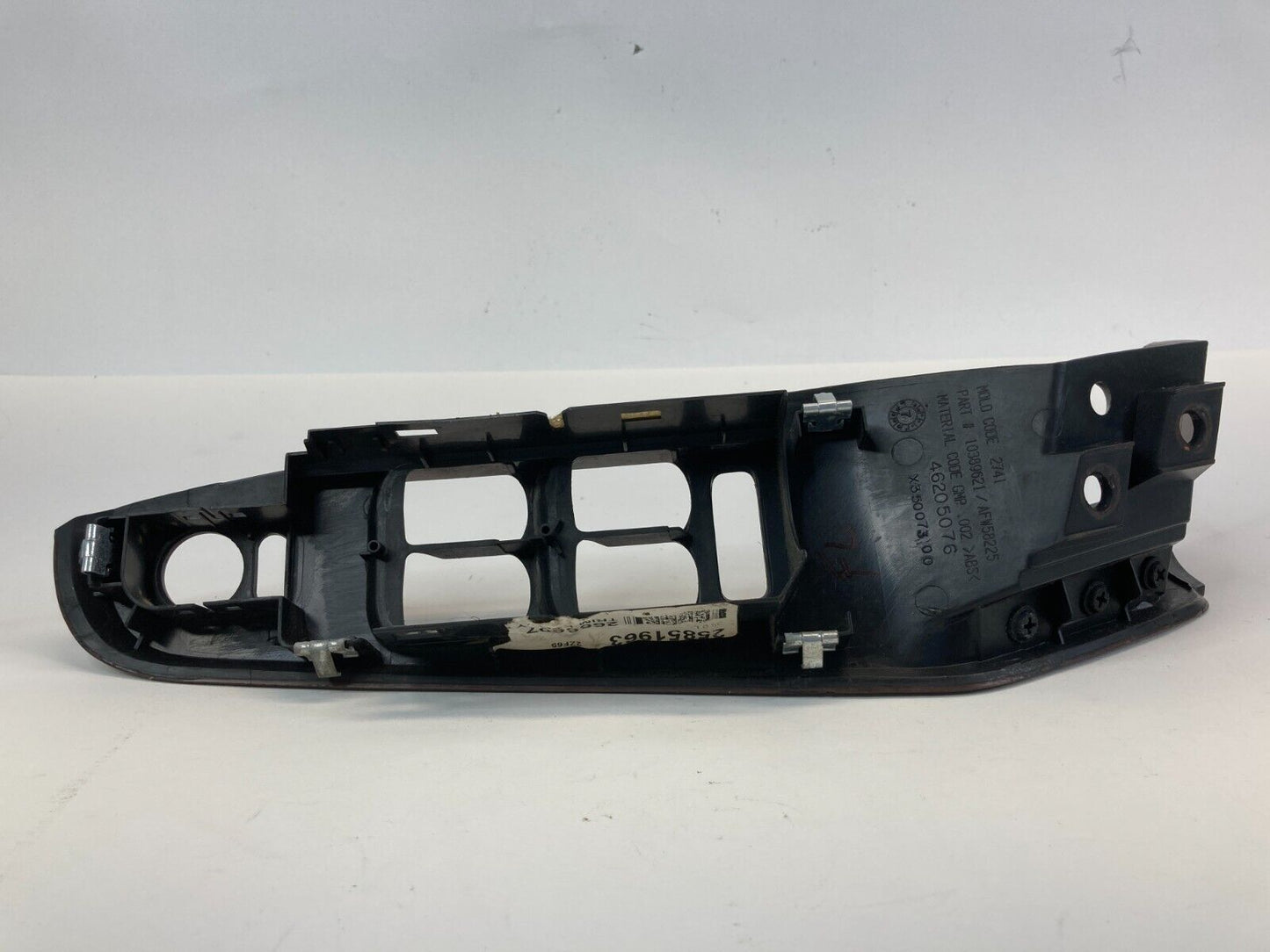 05-10 Pontiac G6 SDN Front Left Driver Door Master Window Switch Bezel 25851963