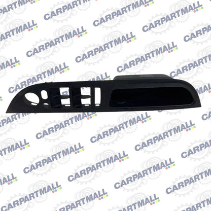 2008-2010 BMW 550I FRONT LEFT PULL HANDLE MASTER WINDOW SWITCH BEZEL 1390124-SW