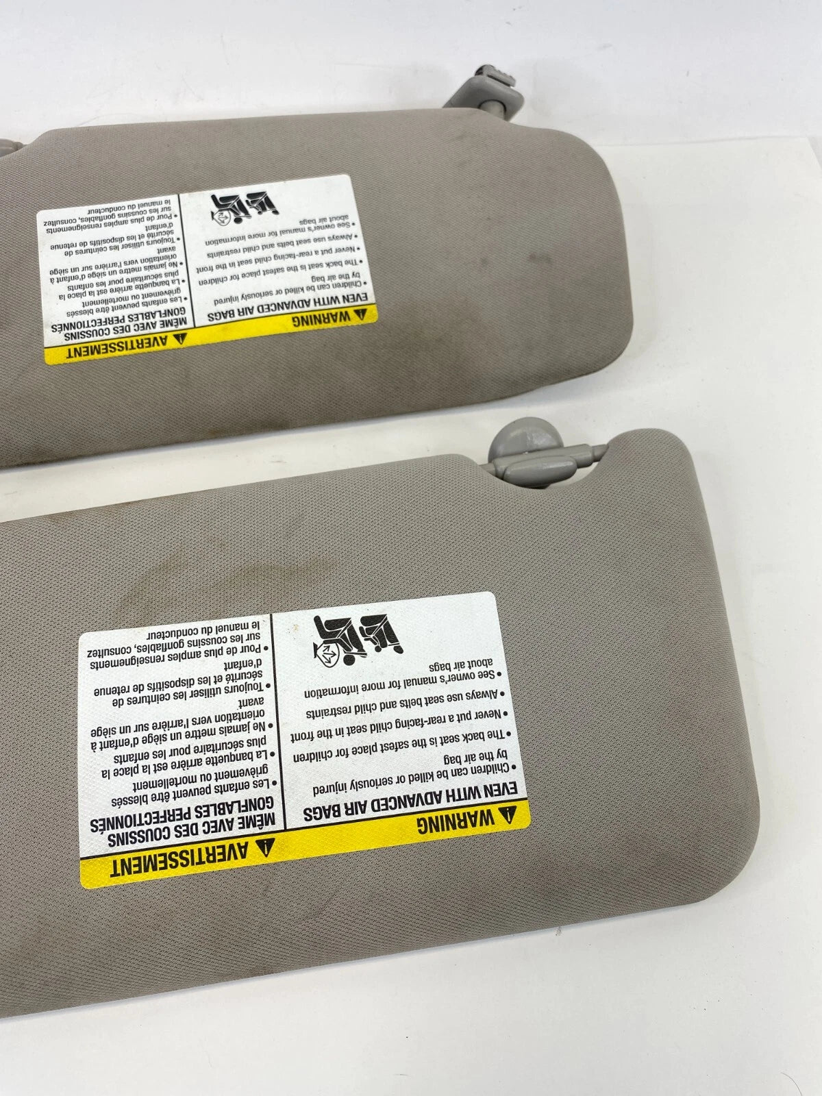 2010 2011 2012 Nissan Altima Sedan Driver & Passenger Sunvisor Sun Visor Set