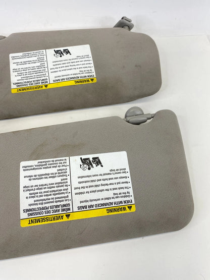 2010 2011 2012 Nissan Altima Sedan Driver & Passenger Sunvisor Sun Visor Set