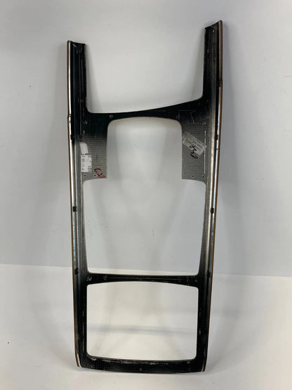 05-11 A6 QUATTRO CENTER CONSOLE GEAR SHIFTER FRAME TRIM BEZEL WOODGRAIN 31173825