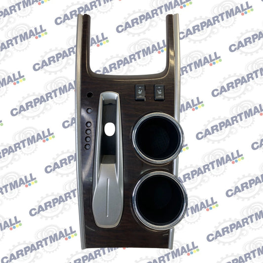 2013-2016 NISSAN PATHFINDER CENTER CONSOLE FLOOR SHIFT SHIFTER BEZEL CUP HOLDER