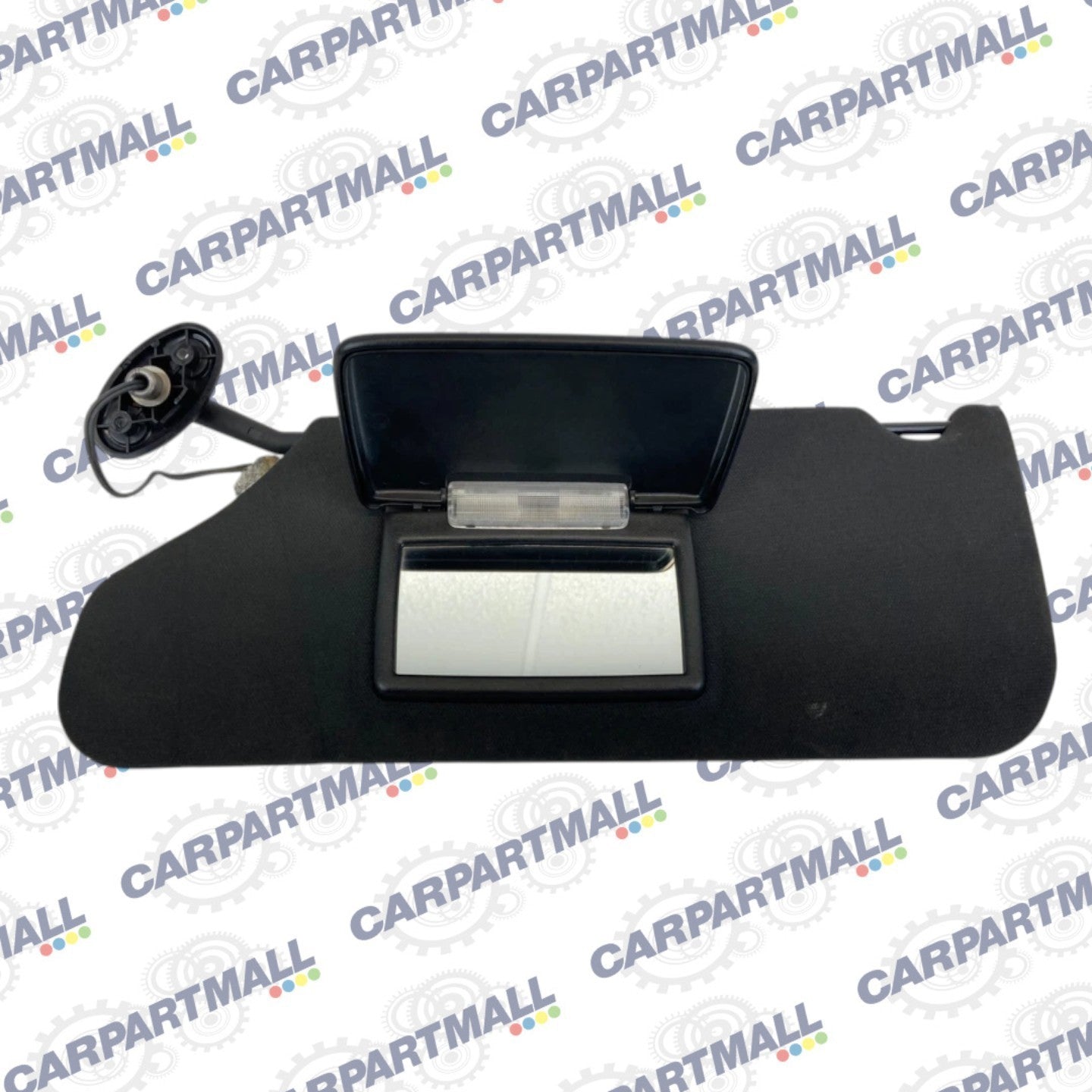 2011-2014 Dodge Avenger Driver Sunvisor Left Sun Visor Illuminated Cloth Black