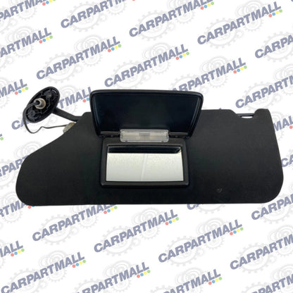 2011-2014 Dodge Avenger Driver Sunvisor Left Sun Visor Illuminated Cloth Black