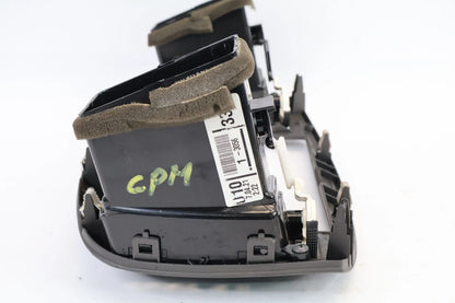 06-11 HYUNDAI ACCENT CENTER DASH RADIO CLIMATE BEZEL PANEL W VENTS & CLOCK OEM