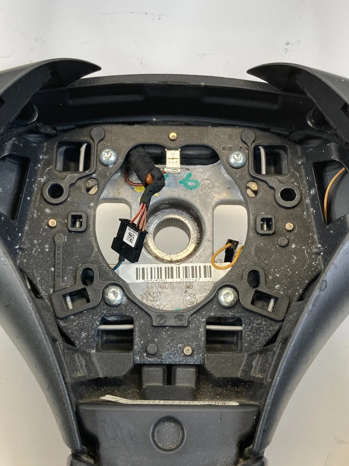 2006-2007 BMW 530XI STEERING WHEEL W/ AUDIO & CRUISE SWITCHES OEM