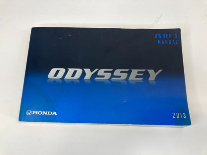 2013 Honda Odyssey Touring Owners Manual Navigation Book Information Set w/ Case
