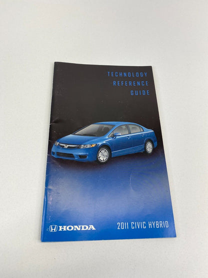 2011 Honda Civic Hibrid Owner's Manual Reference Guide Information w/ Case OEM