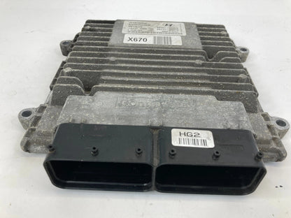 2011-2013 HYUNDAI SONATA 2.4L AT ENGINE CONTROL MODULE ECM ECU 39111-2G670 OEM